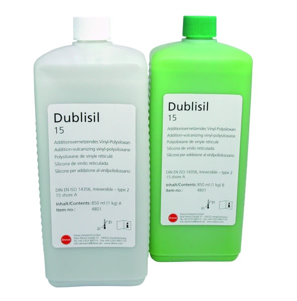 DUBLISIL 15 SILICON 2X1KG 15 shore