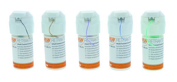 RETRAKSJONSTRÅD STR 00 GUL M+W