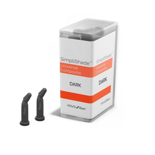 SIMPLISHADE UNIVERSAL DARK KAPSLER  10 X 0.25 GR