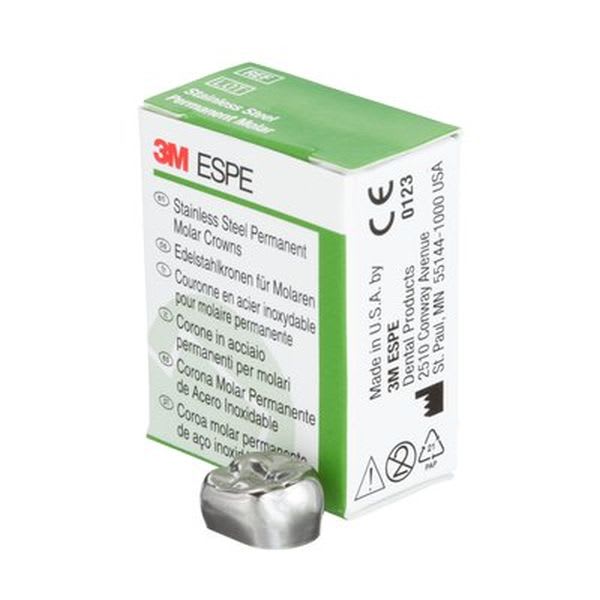 STÅLKRONER 6 UR 2 MOLAR OKJ HØYRE 5 STK 3M