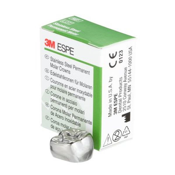 STÅLKRONER 6 UR 6 MOLAR OKJ HØYRE 5 STK 3M