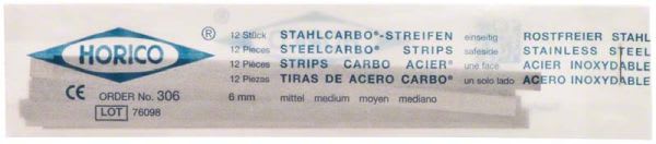 STÅLSTRIPS 6MM MEDIUM 12 STK 306 HORICO