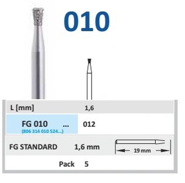 DIAMANT FG 010-012 5 STK HORICO