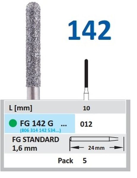 DIAMANT FG 142G-012 5 STK HORICO