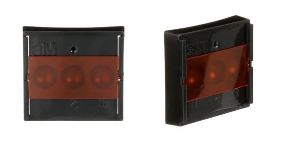 BLANDEKOPP MED 3 HULL ORANGE LOKK 4 STK 3MESPE 7544