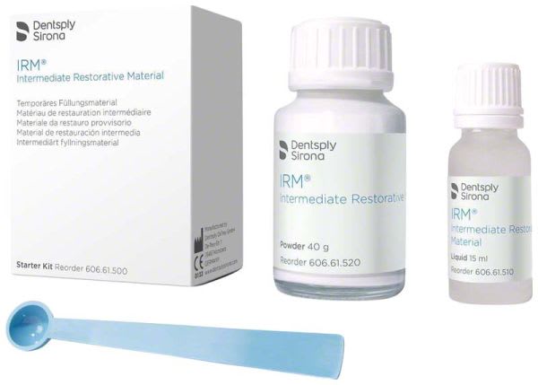 IRM PULVER OG VÆSKE KOMPLETT MED EUGENOL DENTSPLY