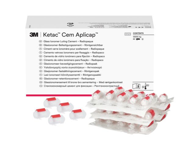 KETAC CEM APLICAP 50 STK KAPSLER 3MESPE