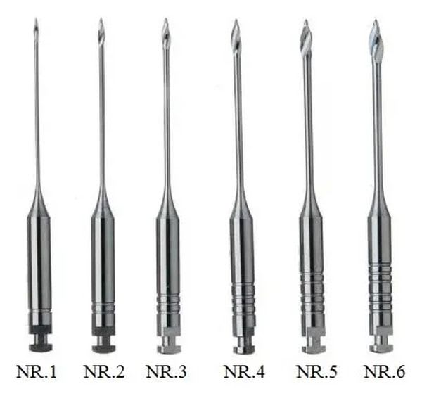 ROTKANALBOR GATES VS ASS.NR.1-6 28MM 6 STK MAILLEFER