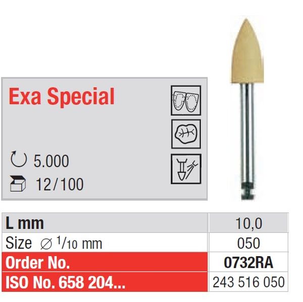 POLERER EXA SPESIAL FLAMME 12 STK EDENTA