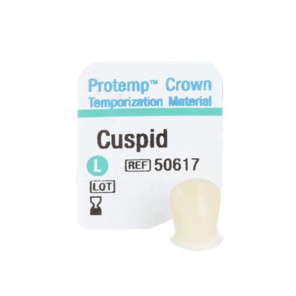 PROTEMP CROWN CUSPID(CANINE) LARGE 5 STK 50617 3M