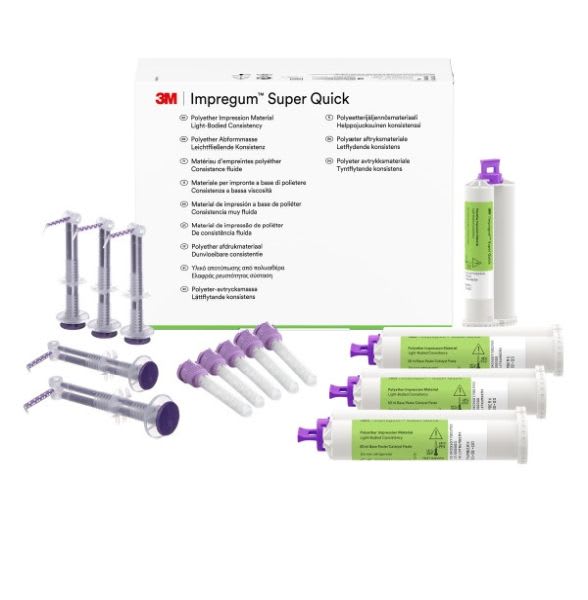 IMPREGUM SUPER QUICK LB 4X50ML 5XSPRØYTER 5XBL.SPISSER