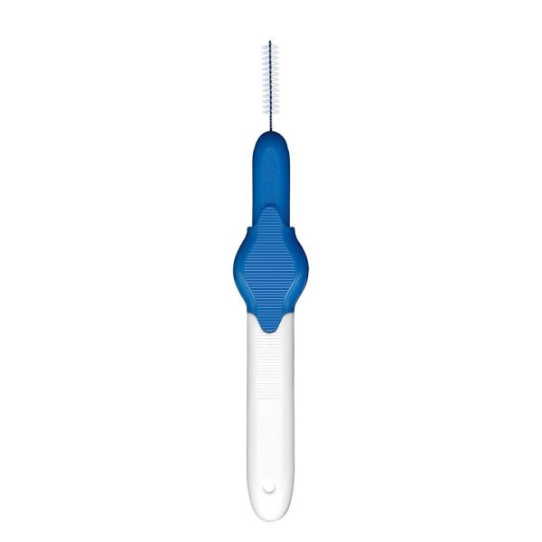 INTERDENTALBØRSTER BLÅ X-FIN 1.0MM M/HYLSE 8STK M+W