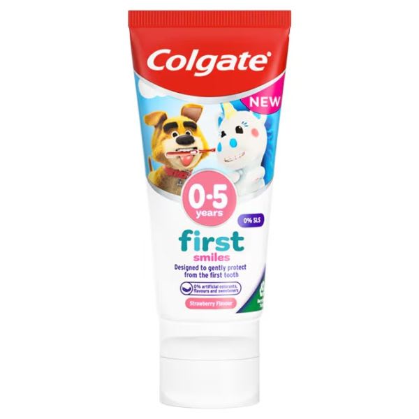 TANNKREM BARN COLGATE SMILES 0-5 12 X 50ML
