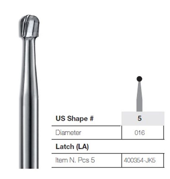 HARDMETALLBOR JET RUND VS 1-016 5 STK KERR