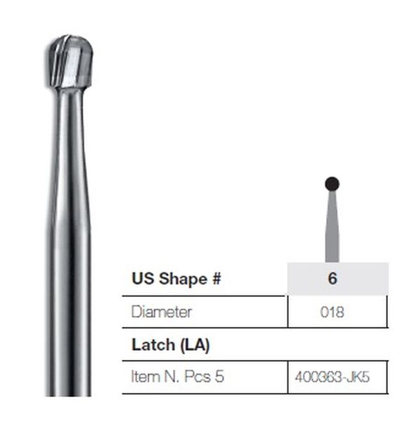 HARDMETALLBOR JET RUND VS 1-018 5 STK KERR