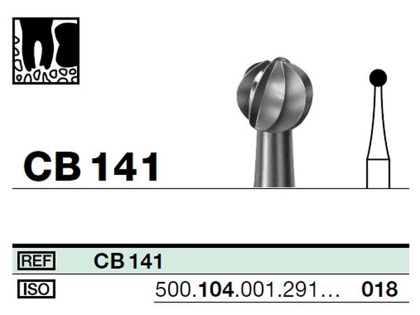 HARDMETALLBOR D&Z HS CB141-018 3 STK