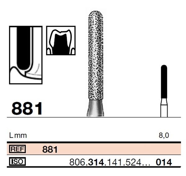 DIAMANT D&Z FG 881-014 5 STK