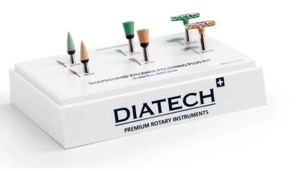 POLERER DIATECH VS SHAPEGUARD POLISHING PLUS ZIRKONIA KIT