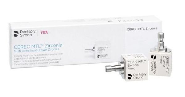CEREC MTL ZIRCONIA MONO C2 4 STK SIRONA