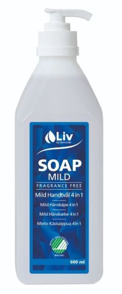 LIV MILD HÅNDSÅPE 600 ML CLEMONDO