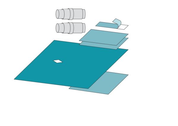 DENTALSETT KLINIDRAPE STERIL 1 STK 694000 MØLNLYCKE