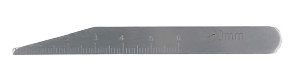 MÅLELINJAL 0-60 MM 5448 MA DENTAL