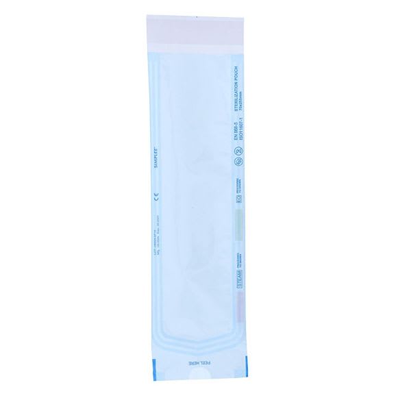 AUTOKLAVPOSER 7 X 25,5 CM SELVKLEBENDE 200 STK SIMPLEE