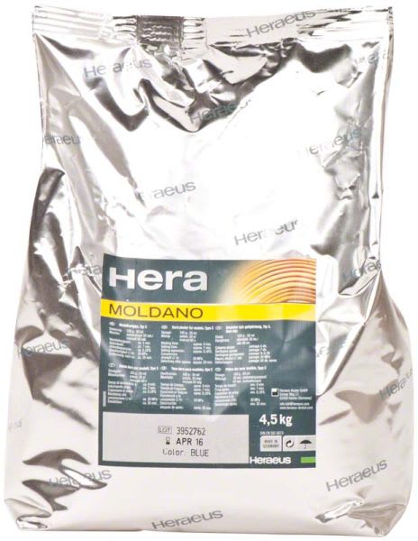Moldano Powder MOLDANO GIPS BLÅ 4.5 KG KULZER Jacobsen Dental