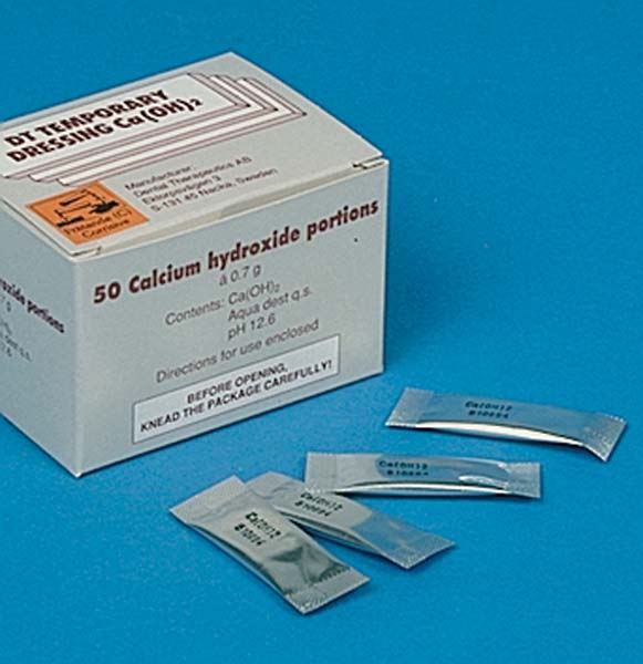 TEMPORARY DRESSING 50 STK A 0,7 GR CALSIUM GAMA DENTAL Jacobsen Dental
