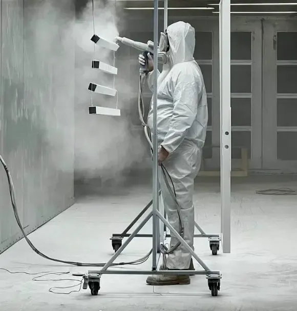 South Florida's largest industrial powder coating oven