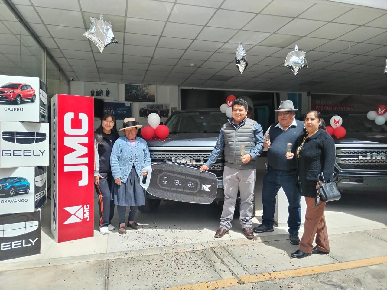 Cliente con su JMC Grand Avenue