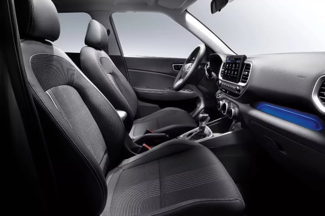 Interior moderno con climatizador dual