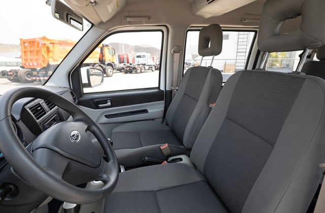 Interior espacioso y confortable