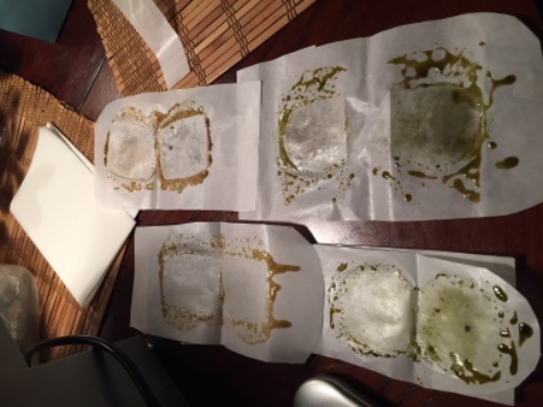 Recommended temperature and time for rosin pressing - Champ