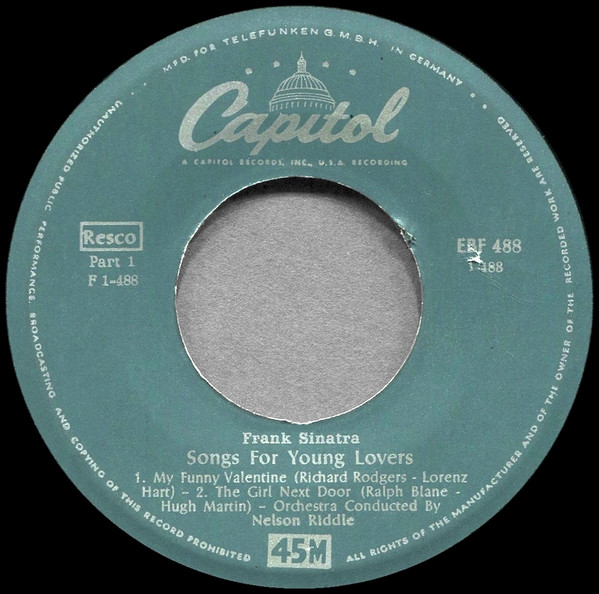 Songs For Young Lovers - Other Image
