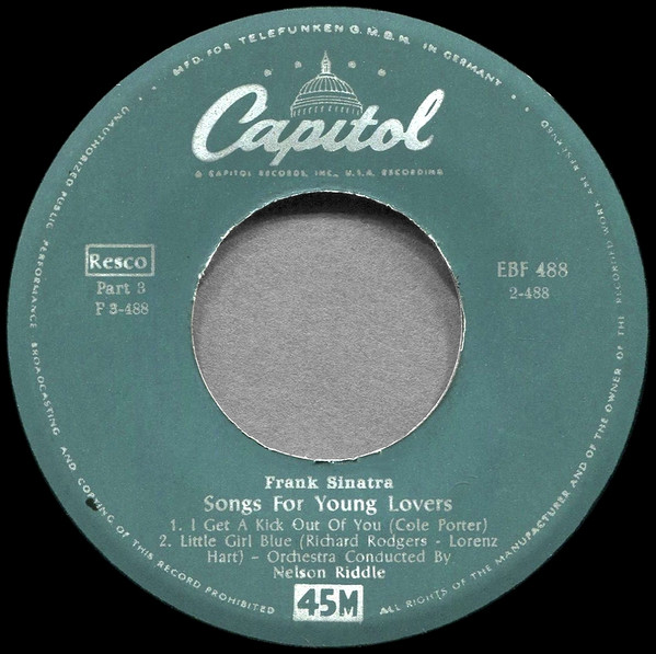 Songs For Young Lovers - Other Image