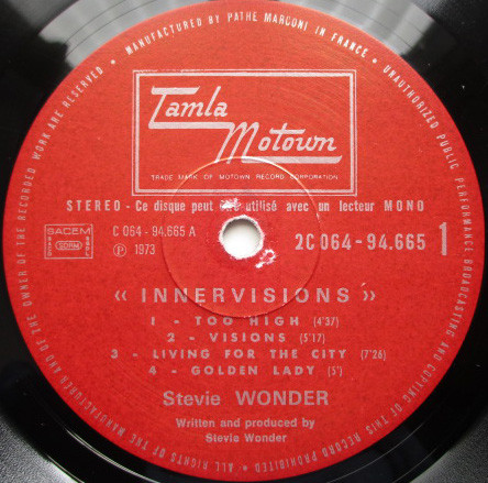 Innervisions - Other Image