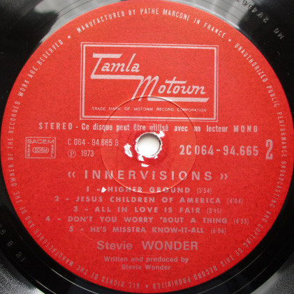 Innervisions - Other Image