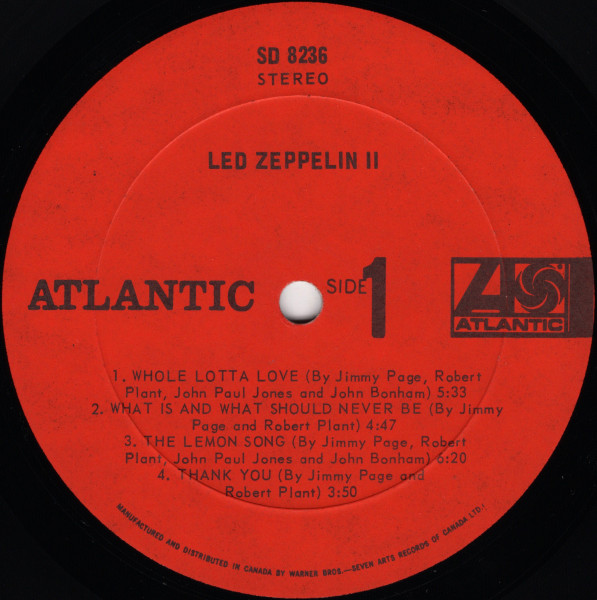 Led Zeppelin II - Other Image