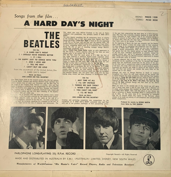 A Hard Day's Night - Other Image
