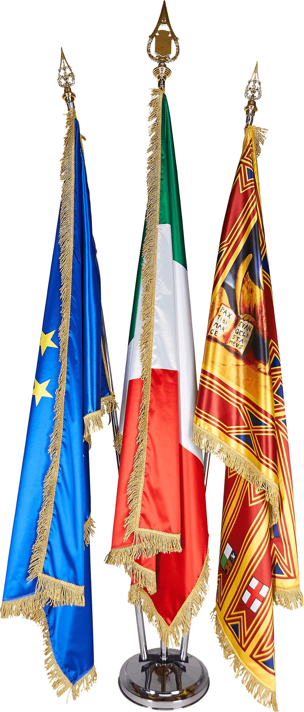 bandiere bifacciali personalizzata
