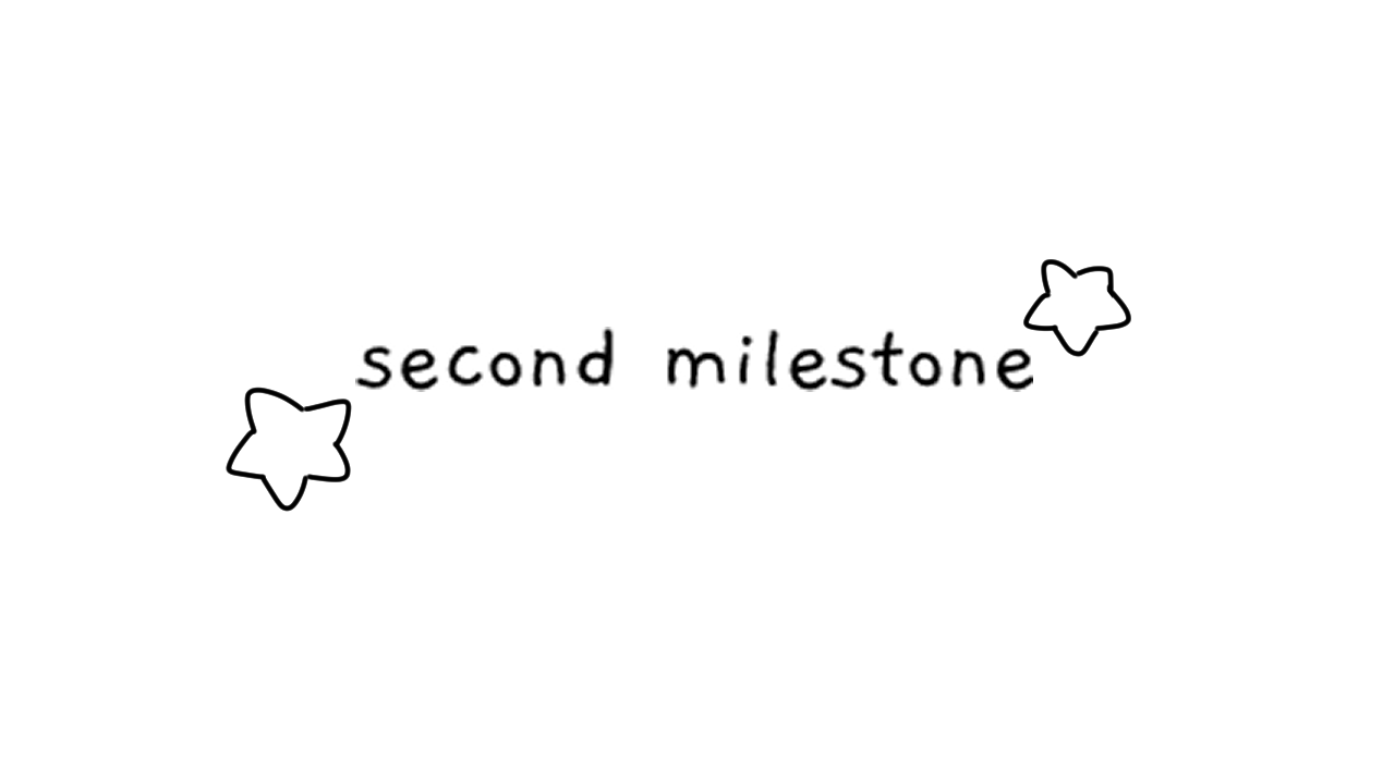 Second Milestone