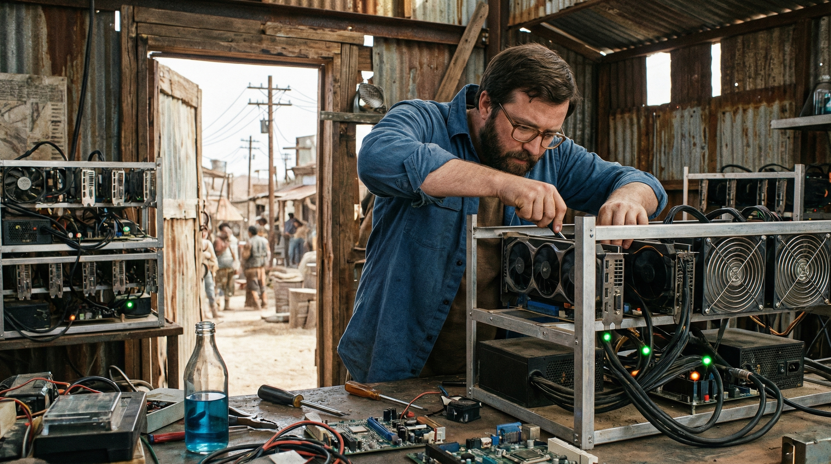 Settlement Mining Node