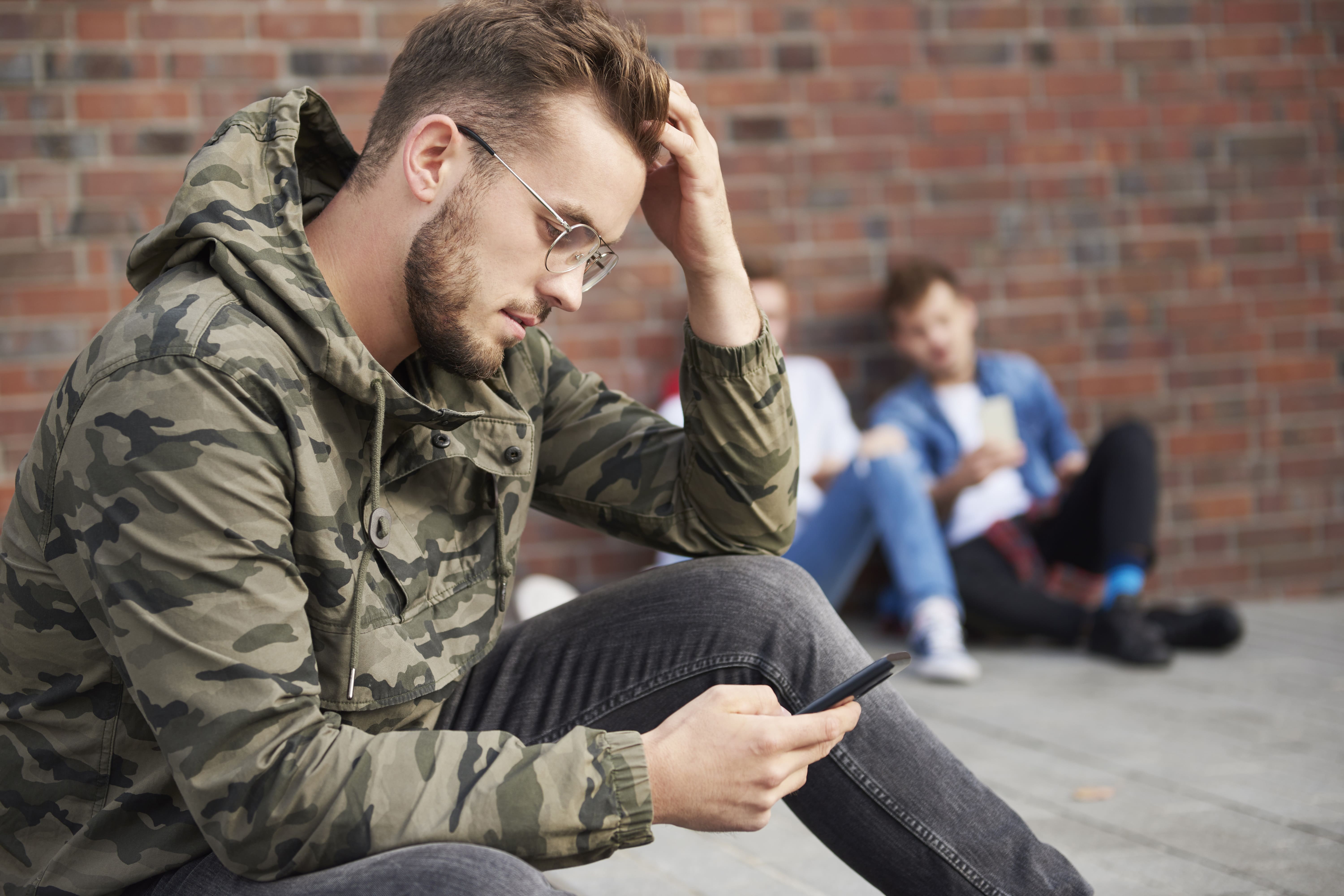 People Scrolling on their phone