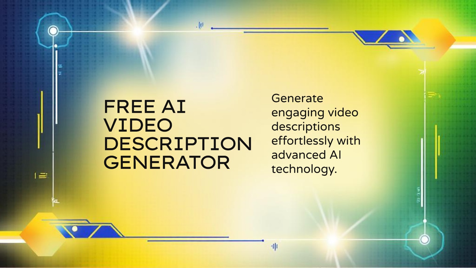 Free AI Video Description Generator