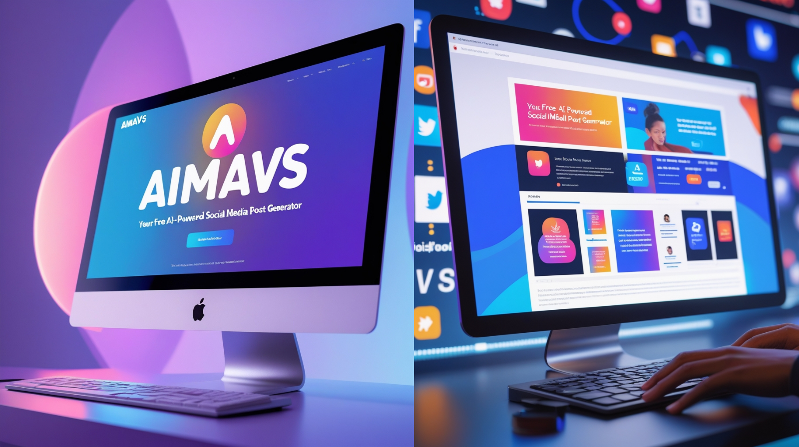 Aimavs: Your Free AI-Powered Social Media Post Generator