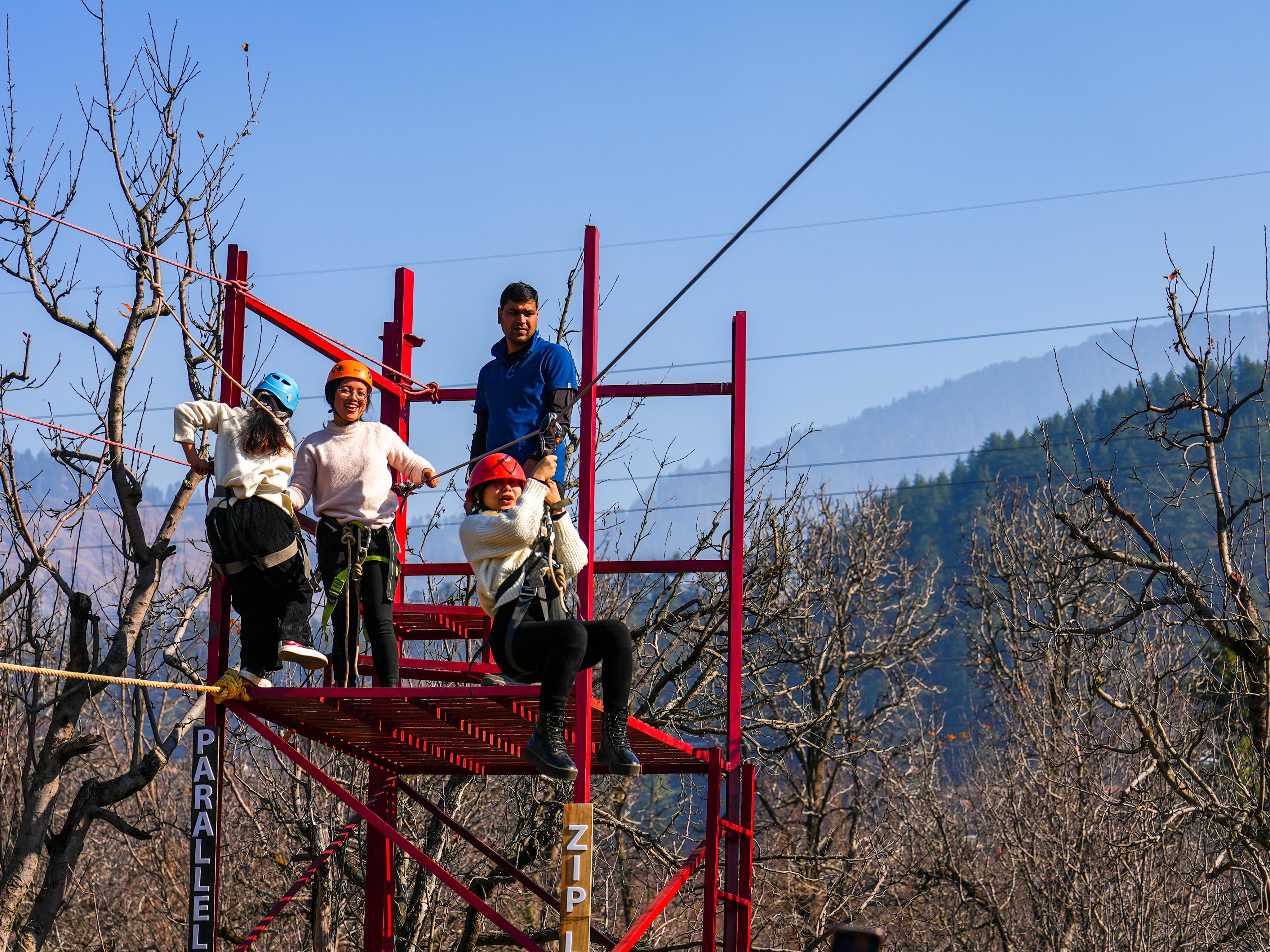 Cozy tent pitched under the stars