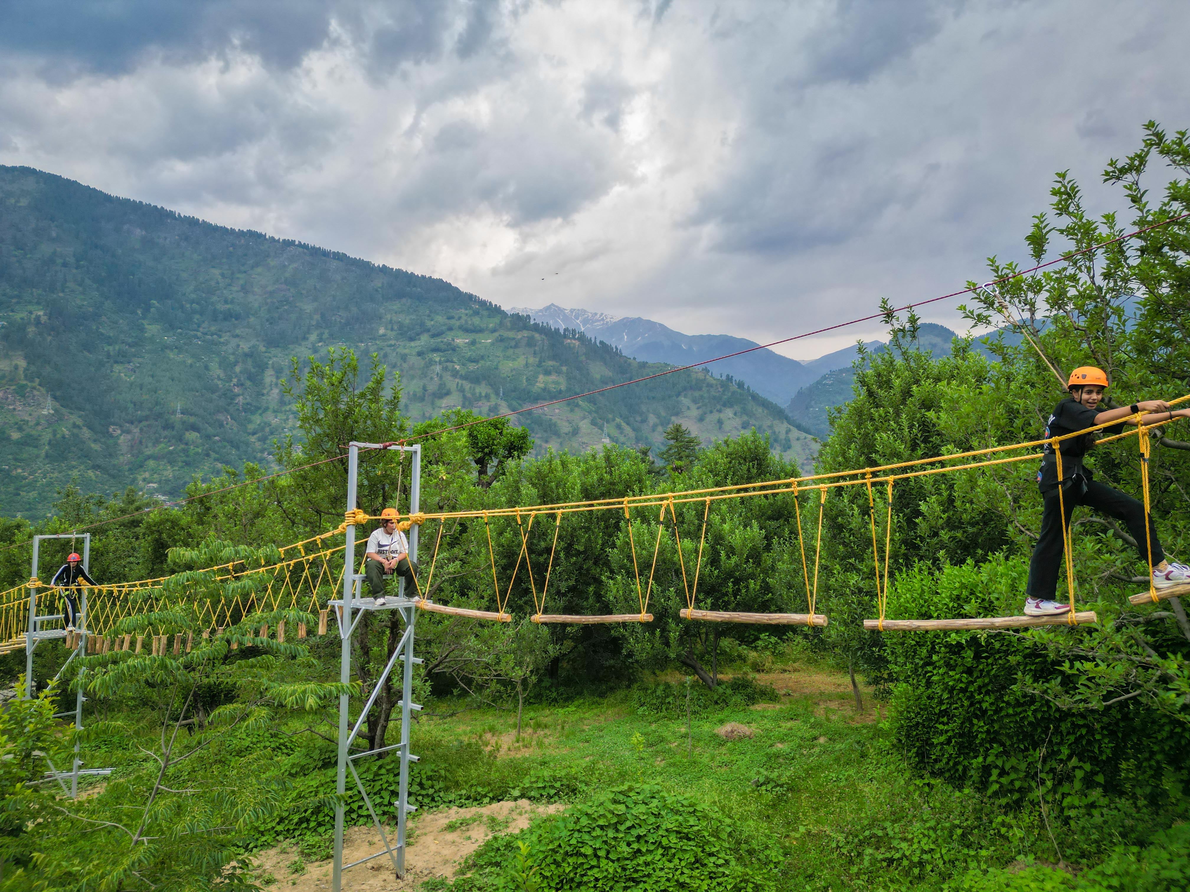 Climbing a commando net challenge