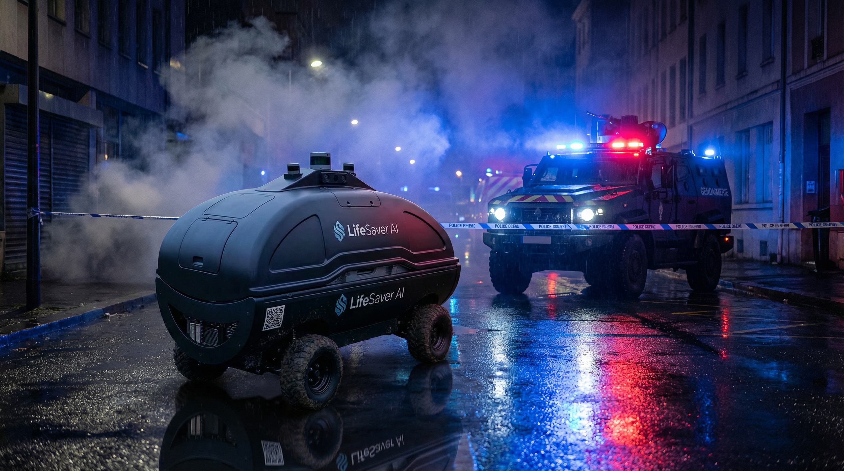 LifeSaver AI autonomous medical capsule in action