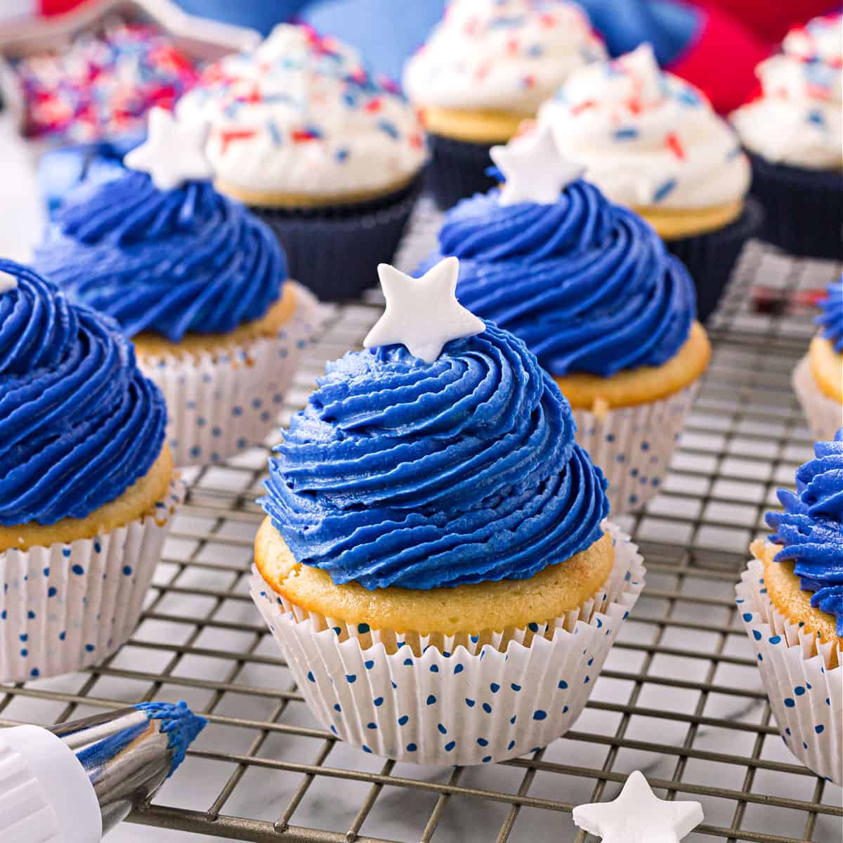 Blue Cupcakes